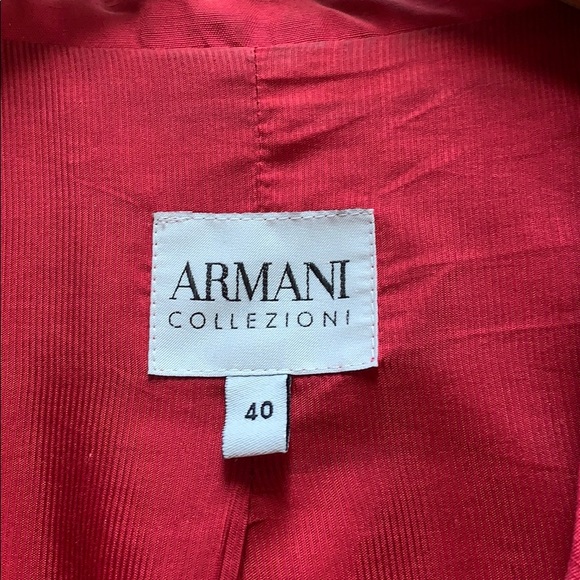 Armani Collezioni Linen/Silk Fitted Blazer - Picture 3 of 3